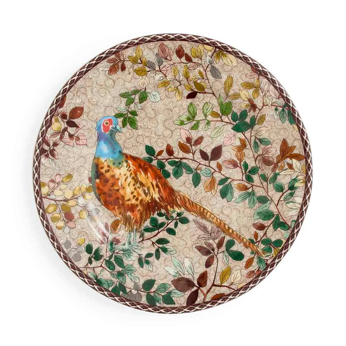 Woodland Accents - 8" Salad Plate - Pheasant