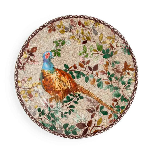 Woodland Accents - 8" Salad Plate - Pheasant
