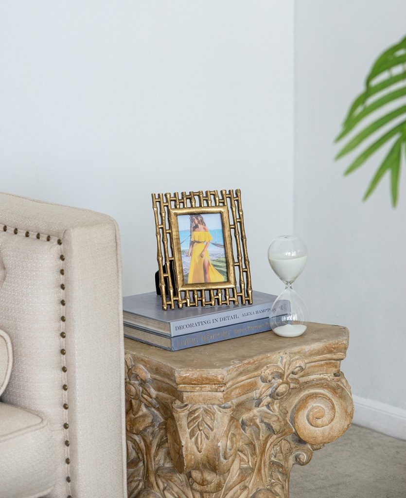 Bamboo Gold Photo Frame