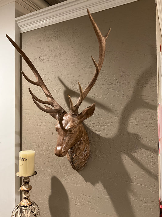 Stag Head Sculpture