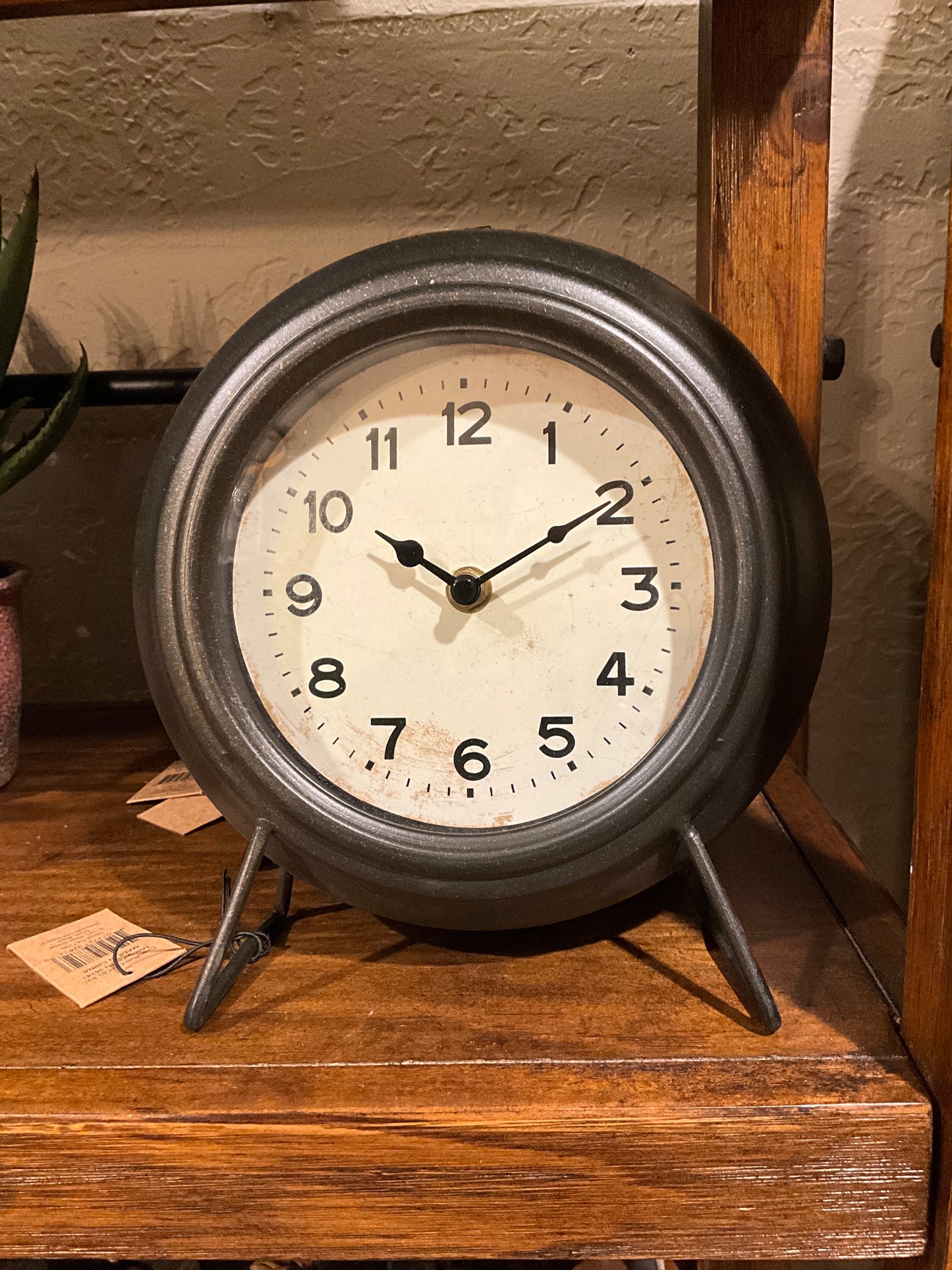 Metal Mantel Clock