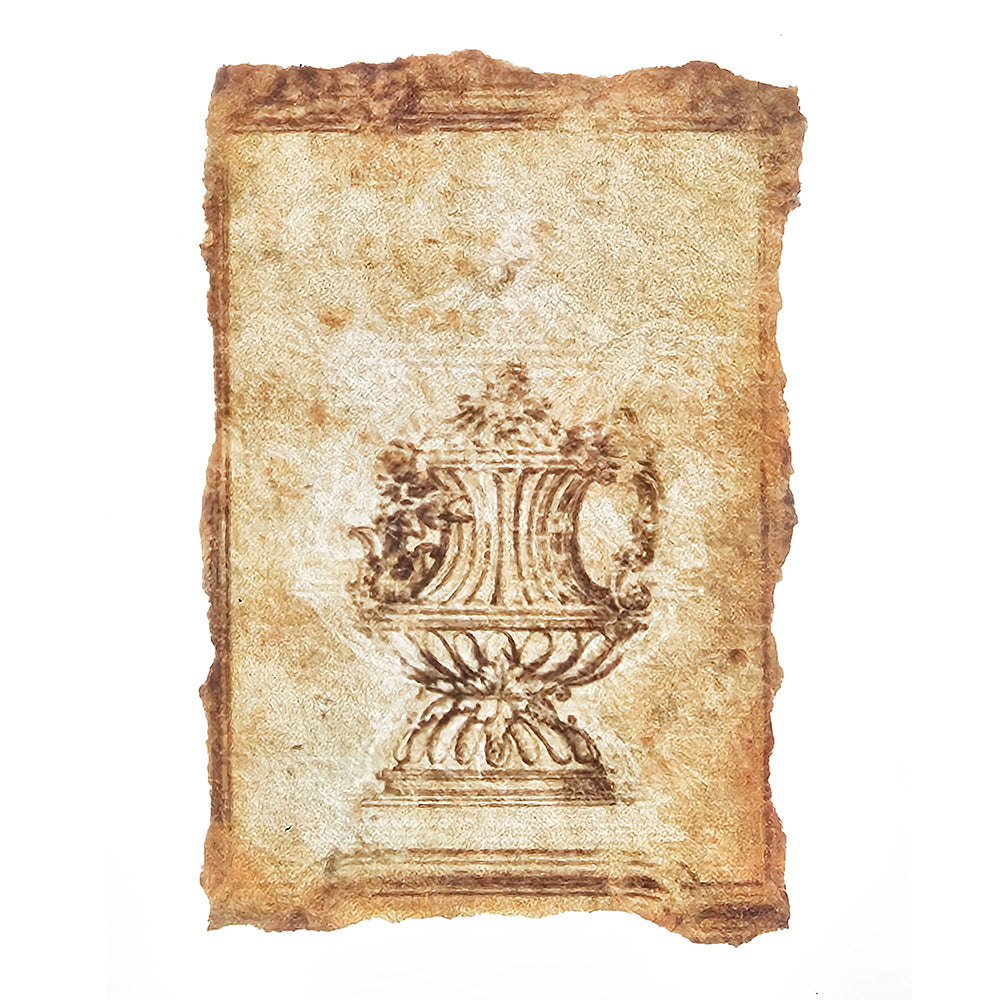 Lucian Framed Antiqued Sculpture Print