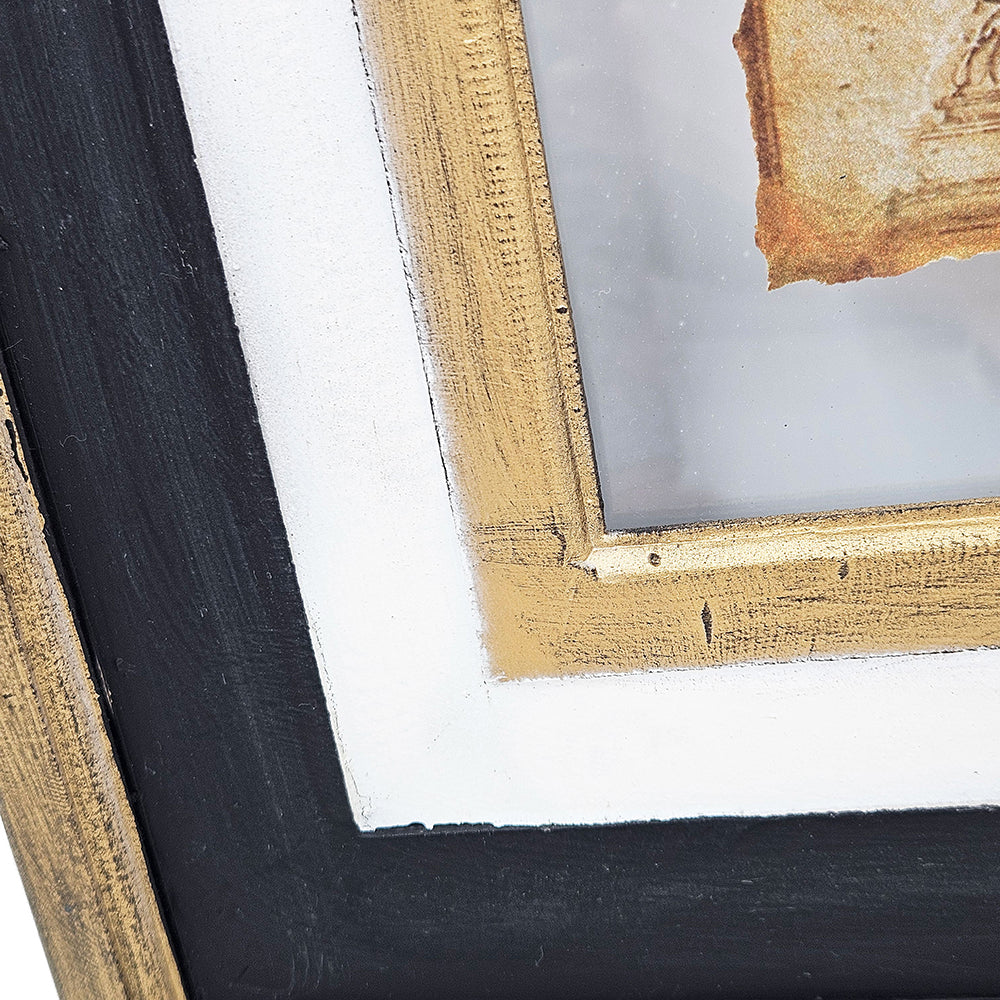 Lucian Framed Antiqued Sculpture Print