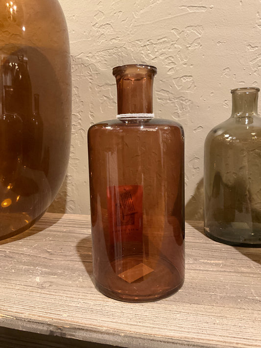 Apothecary Bottle Amber