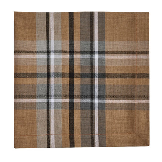 CHESTNUT PLAID NAPKIN