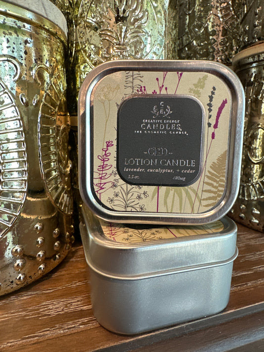 Cedar 400mg CBD Lotion Candle - 3.5oz