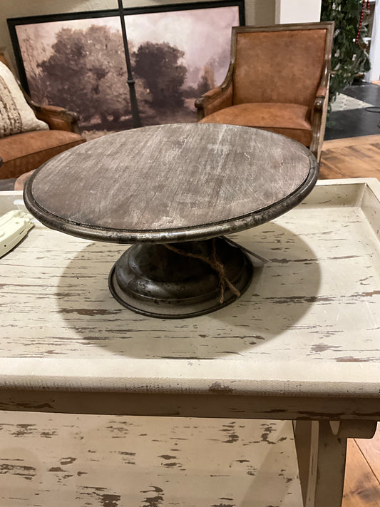 Rustic Pedestal 10”