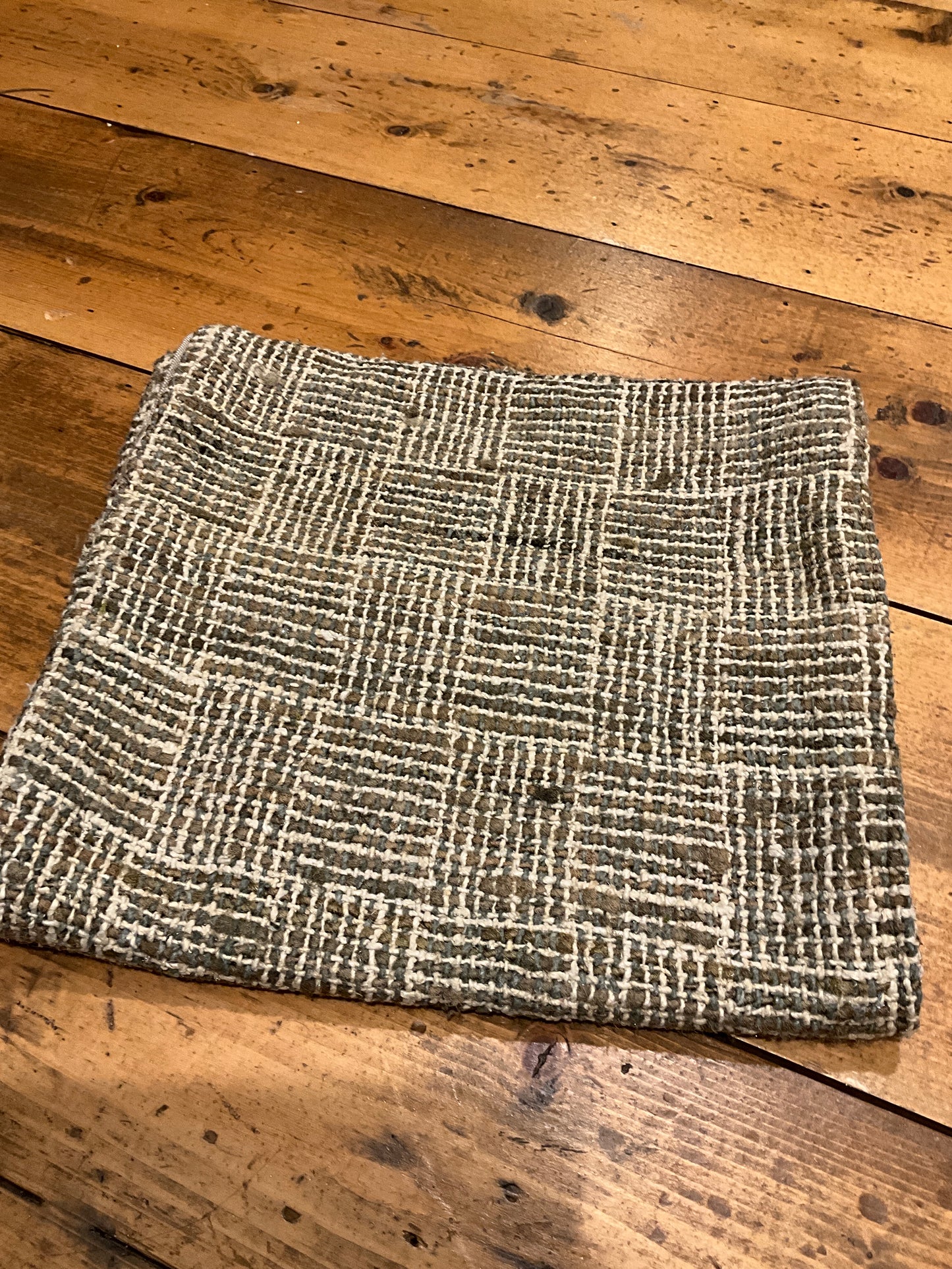 Woven Cotton Blend Table Runner