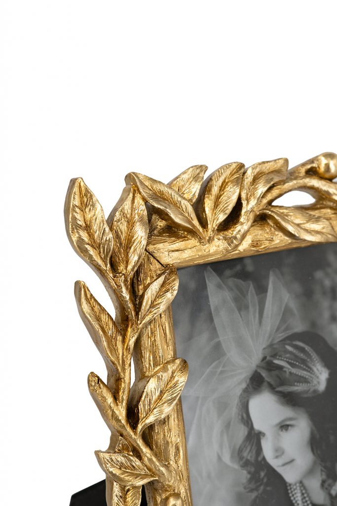 Gold Leaf Photo Frame
