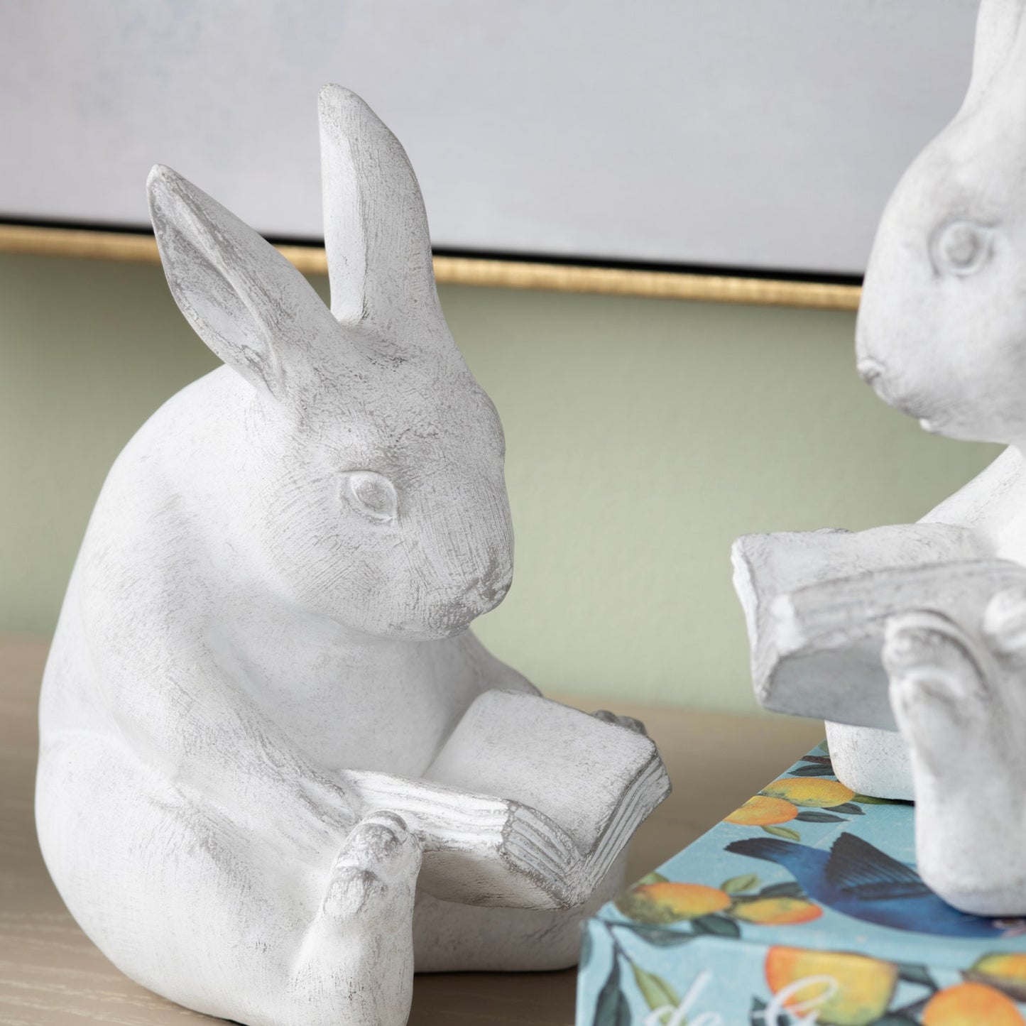 Bunny Love Bookends