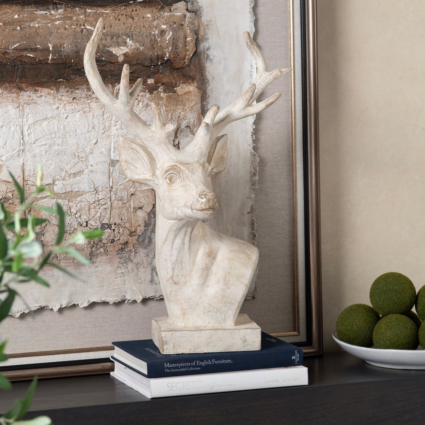 White Hart Sculpture