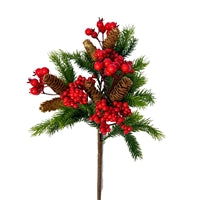Western Spruce Cone Berry Pick 18"