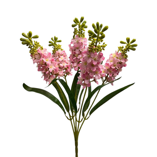 Hyacinth Bush - Light Pink- 21''
