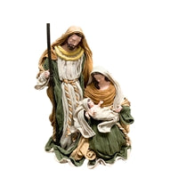 Natural Resting Holy Family 15"