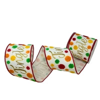 Red/Green/Pink White Polka Towel