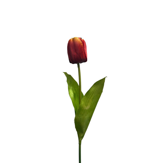 Tulip spray 21.25" - Orange