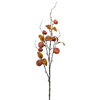 Faux Dried Persimmon Branch 38.5"