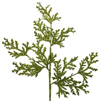 Glitter Lycopodium Spray - Lime 28.5"