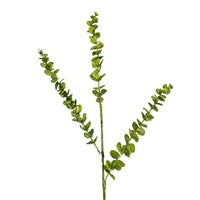 Glamorous Glittered Eucalyptus Spray - Lime 29"