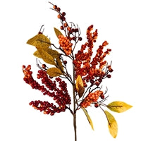 Fabulous Fall Berry Spray 28"