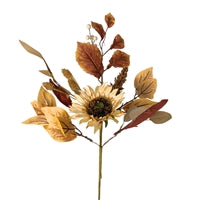 Sunflower Fields Berry Foliage Spray 23.5"