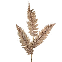Jumbo Glitter Sequin Fern - Champagne 34"