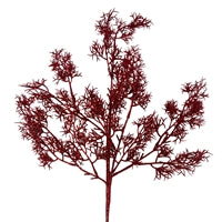 Glittered Italian Cypress Spray - Red 29"