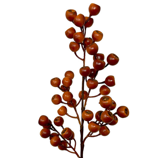 GRAND POD BERRY SPRAY 24'' - ORANGE
