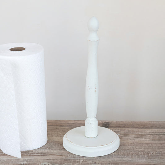 Wood Paper Towel Holder
