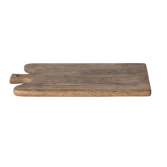 Mango Wood Curved Serving Board with Handle