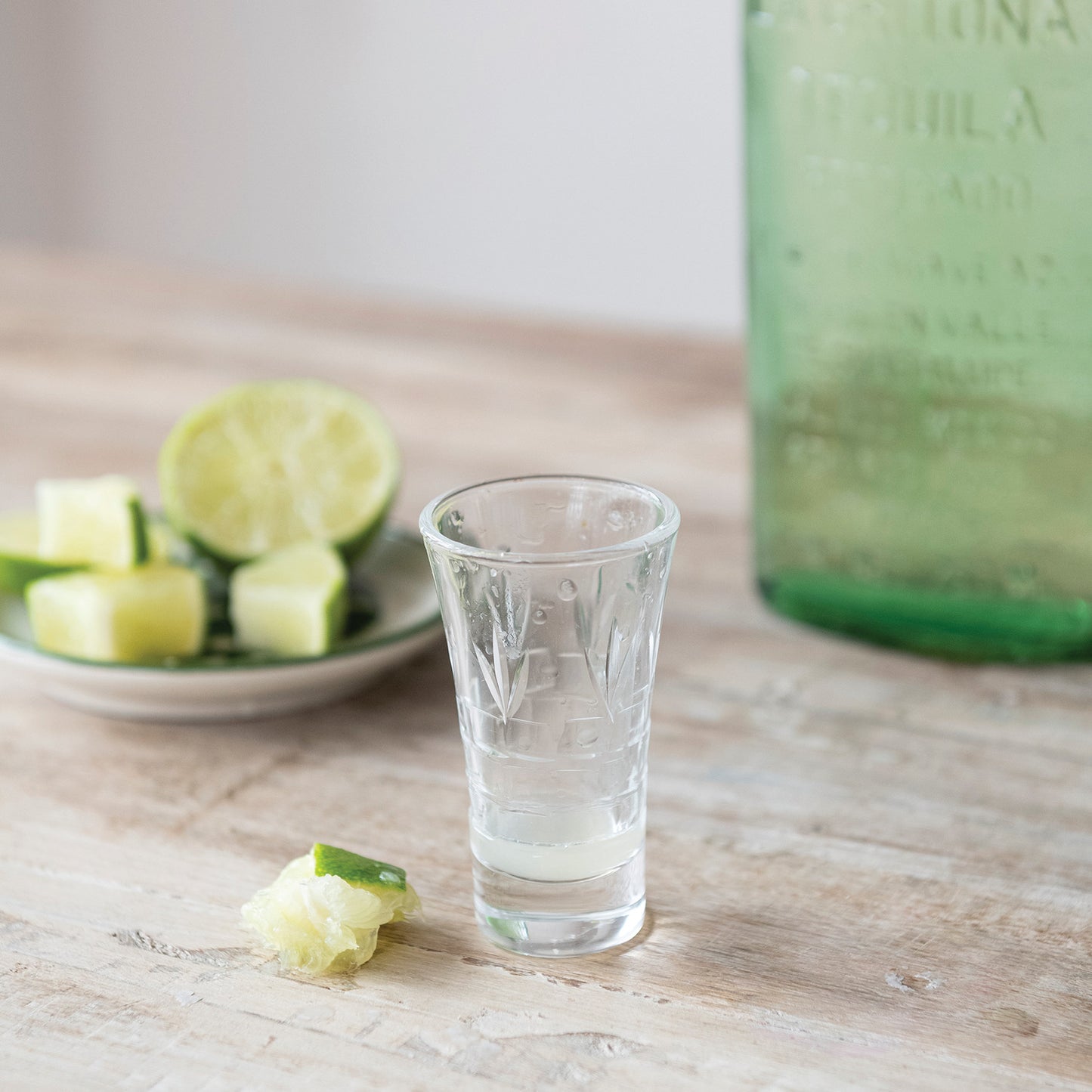 2 oz. Etched Shot Glass