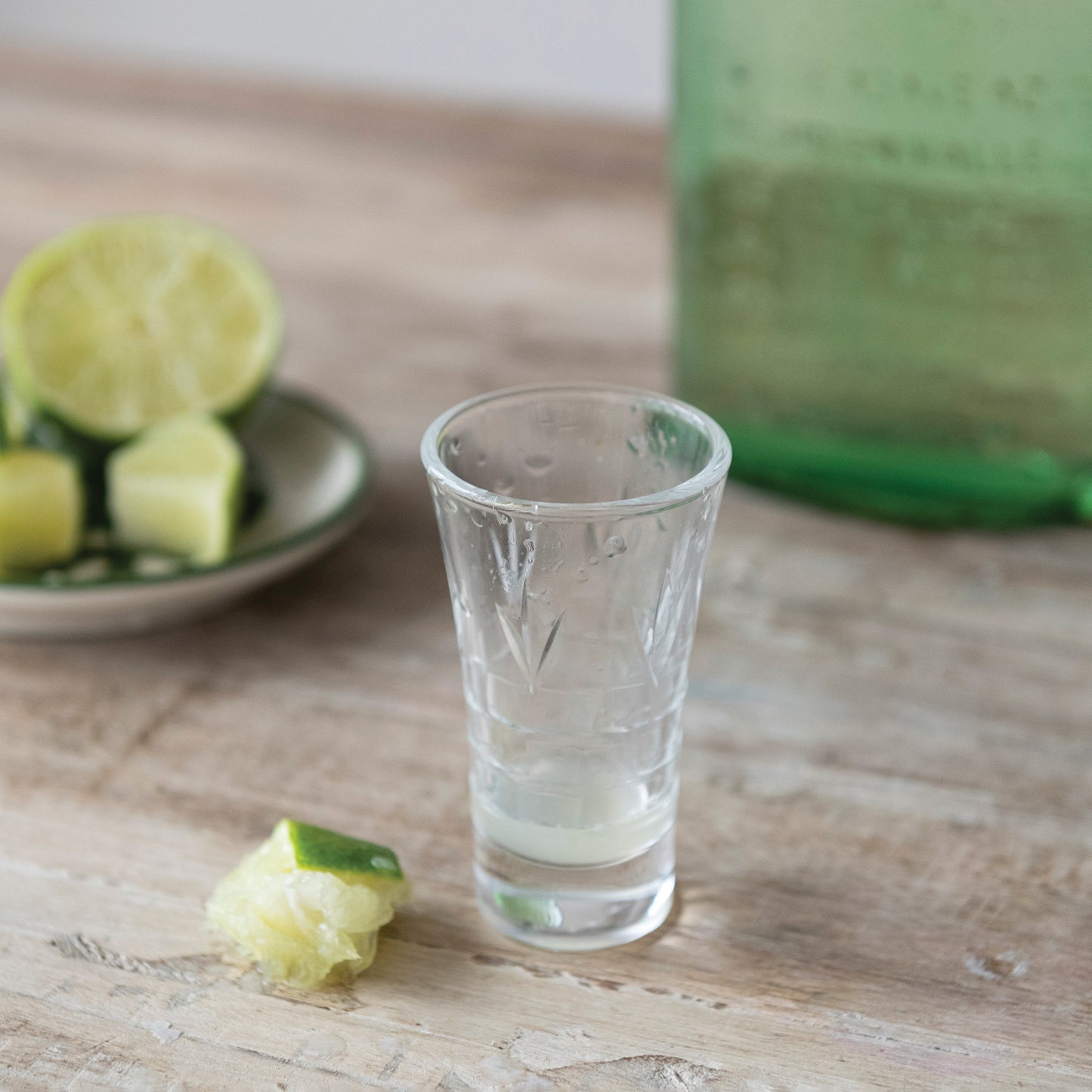 2 oz. Etched Shot Glass