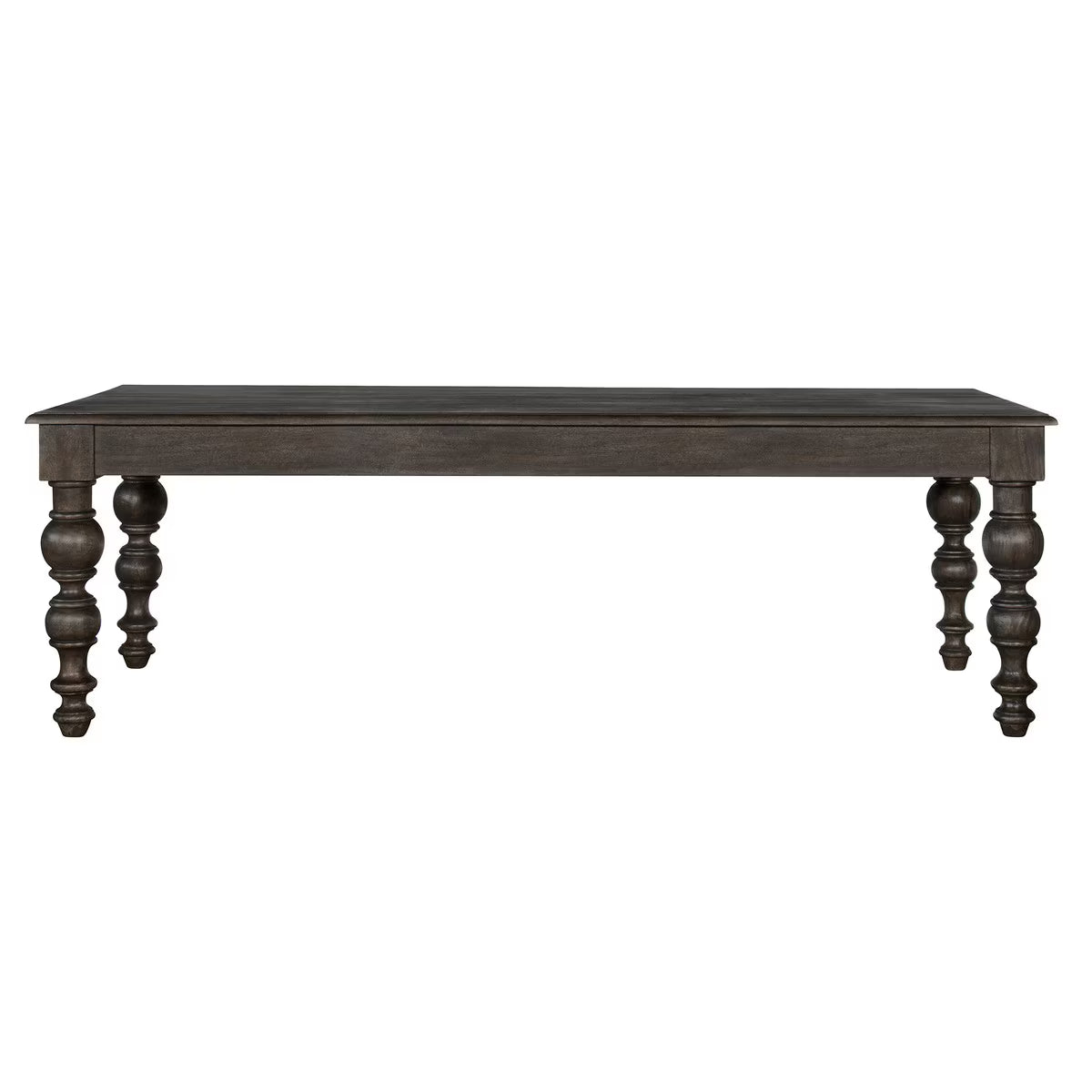 94" Linden Dining Table with Turned Legs