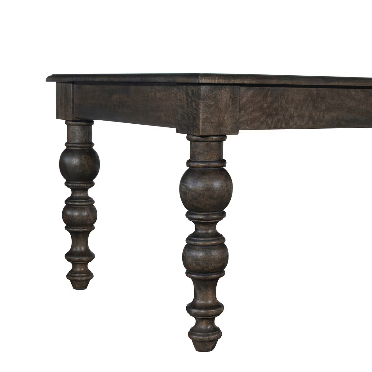 94" Linden Dining Table with Turned Legs