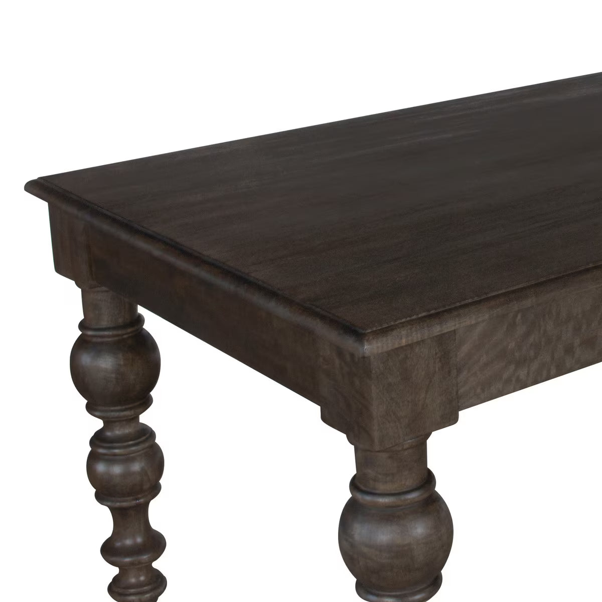 94" Linden Dining Table with Turned Legs