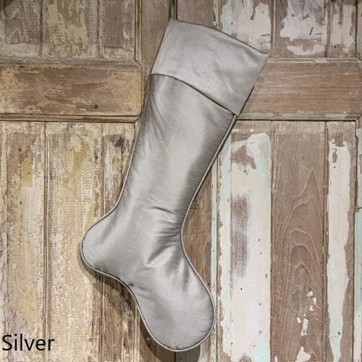 25" Dupion Stocking