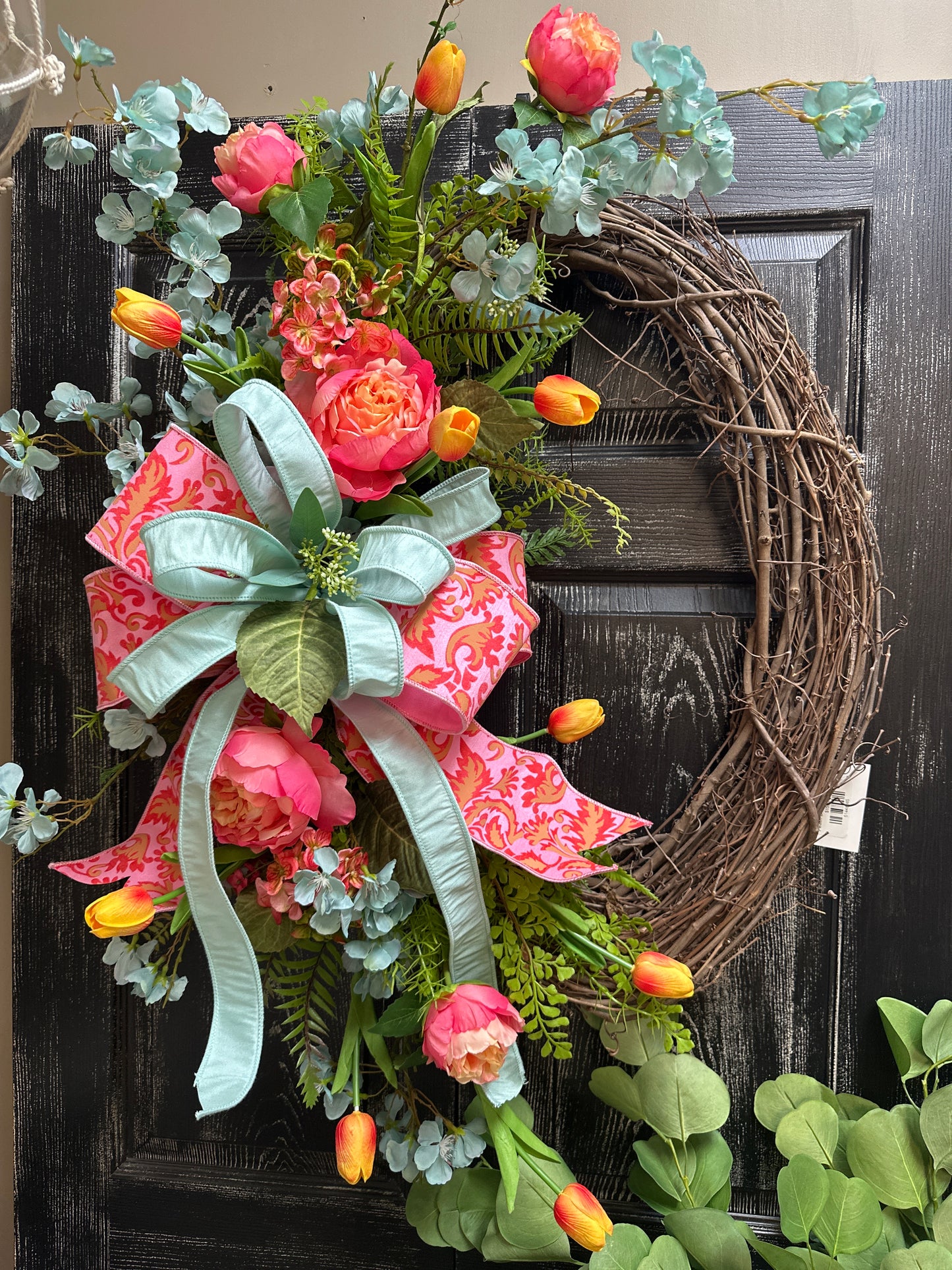 Peach Bellini 24" Wreath
