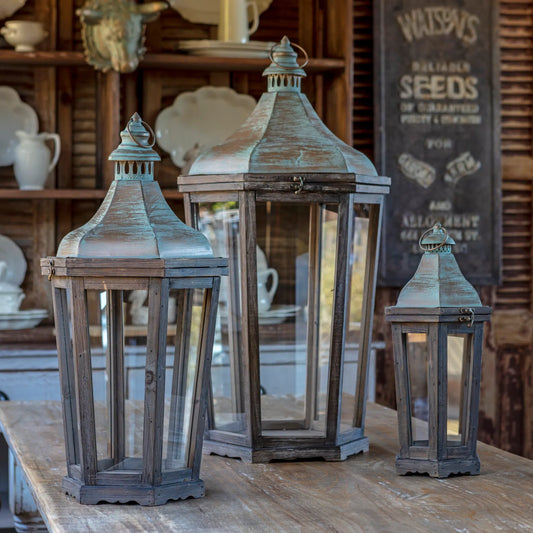 French Quarter Lantern Set of 3