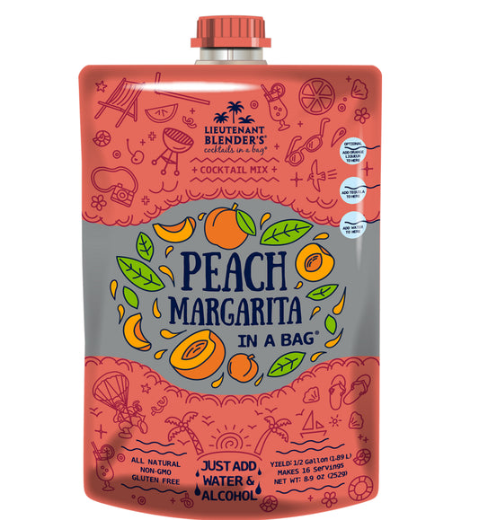 Peach Margarita in a Bag