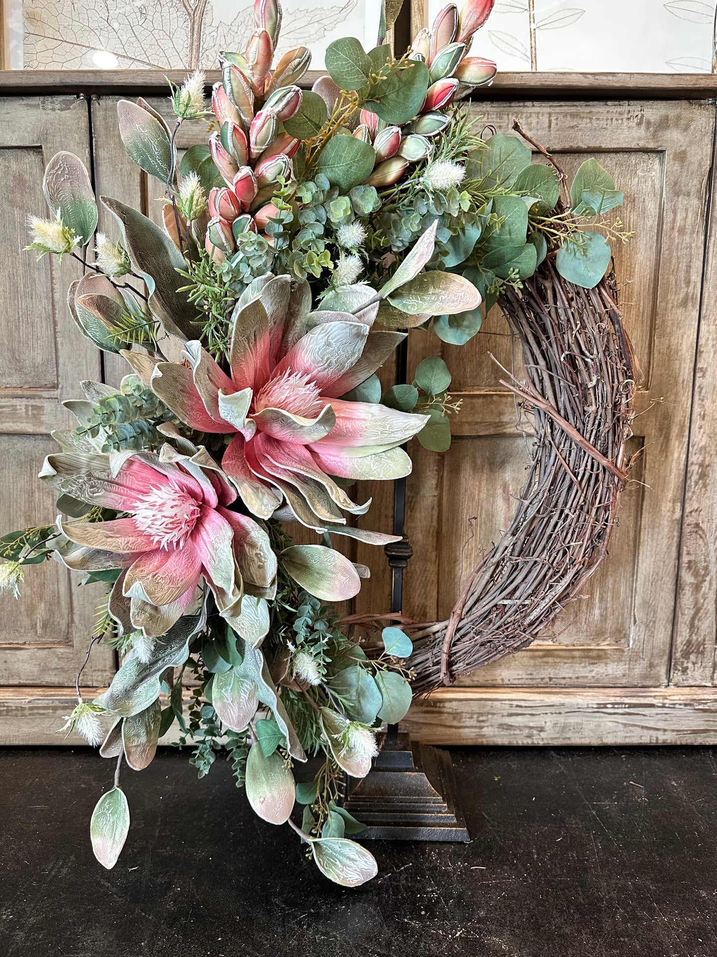 “Marsala & Mint” Wreath