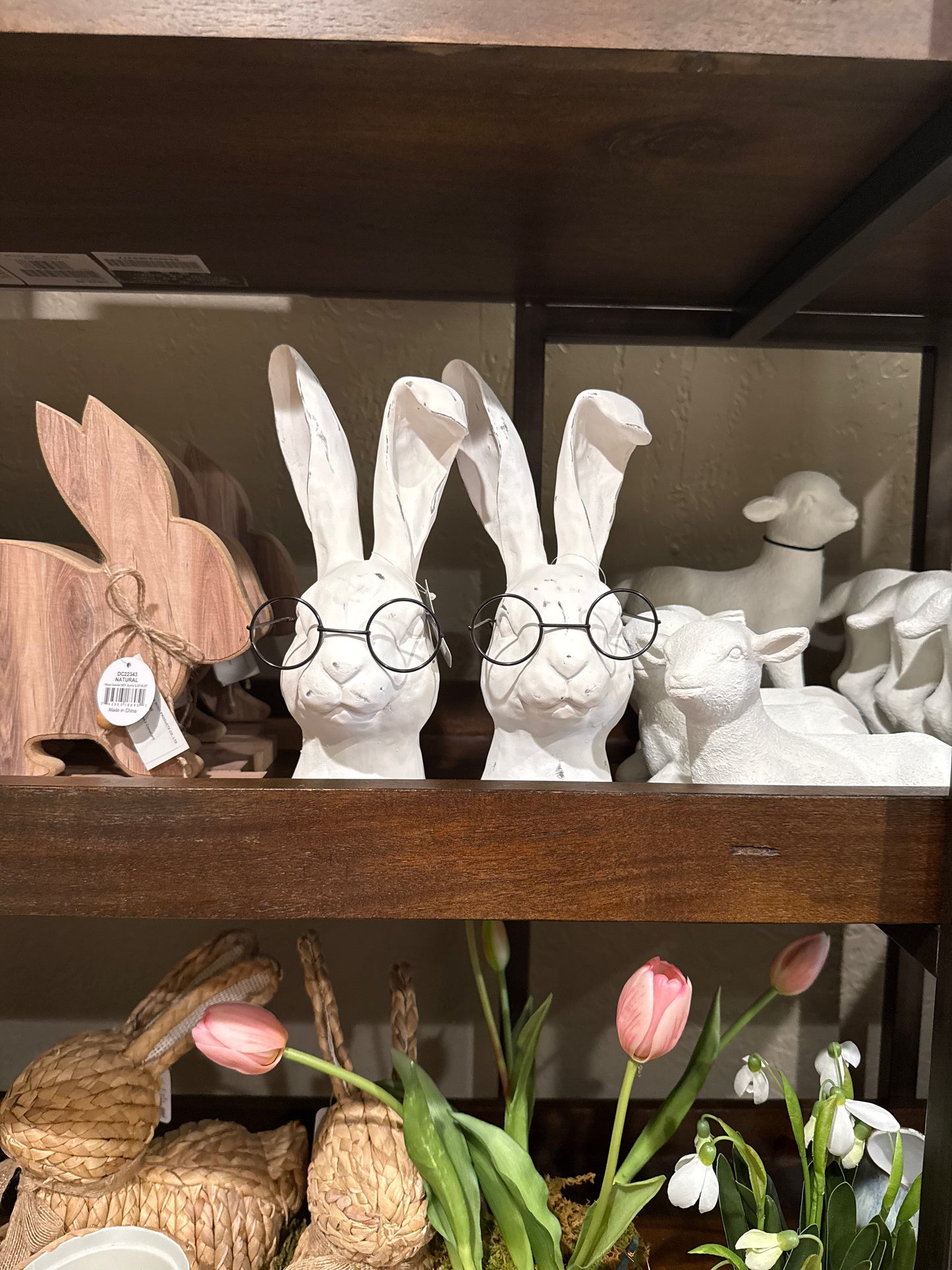 10.75" Rabbit with Glasses