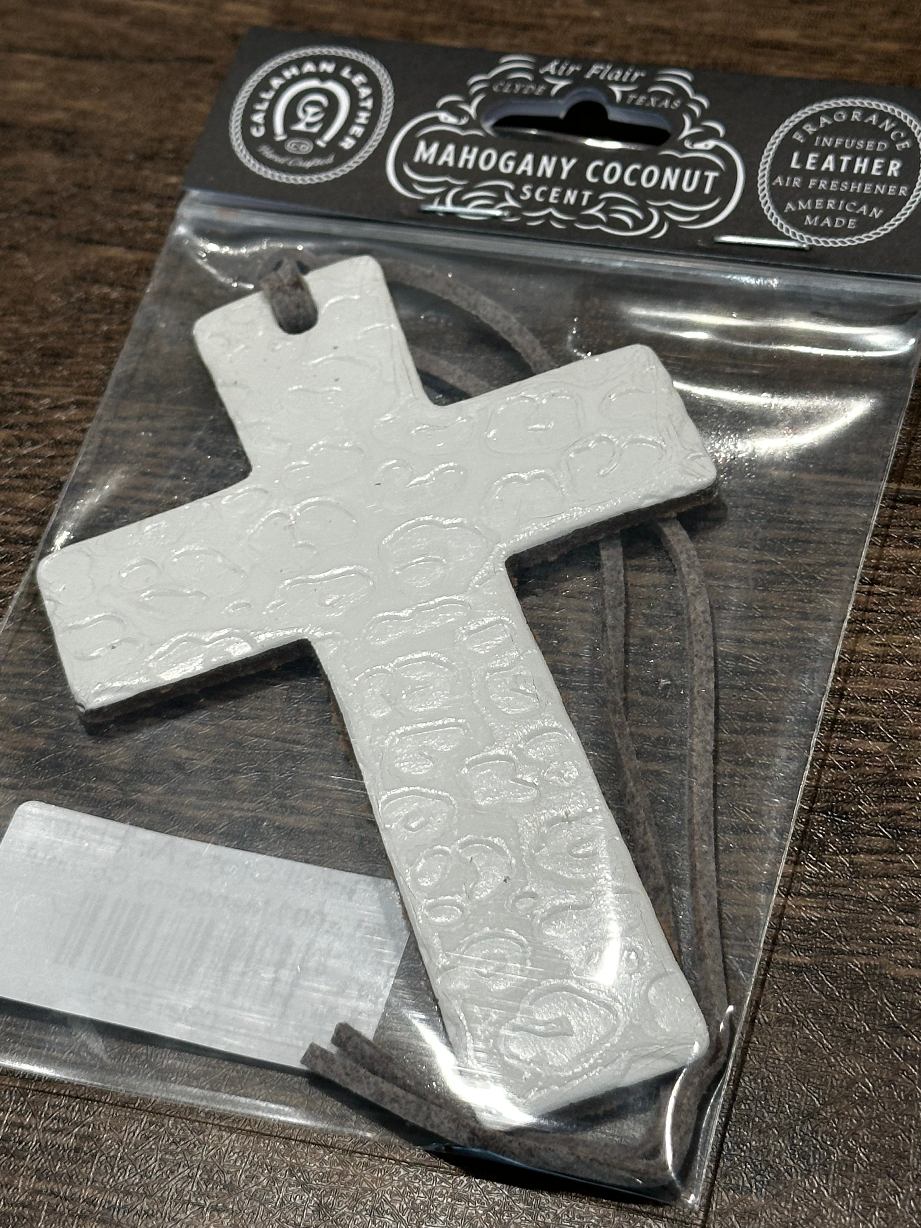 Scroll Cross Air Flair - White – Hopper-Reed Designs