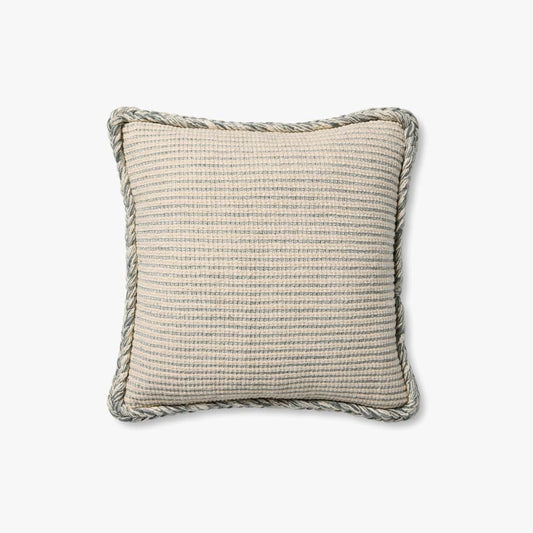 Natural / Blue Down Pillow