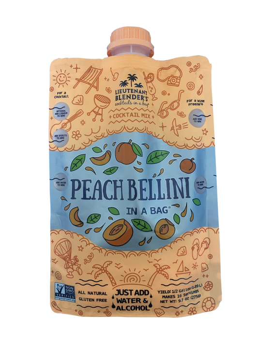 Peach Bellini in a Bag