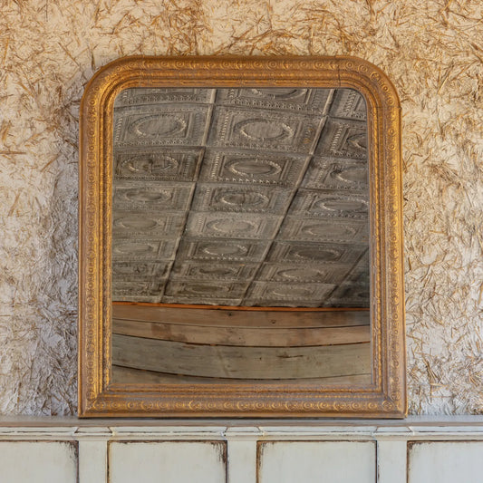 VERTICAL GOLD MIRROR