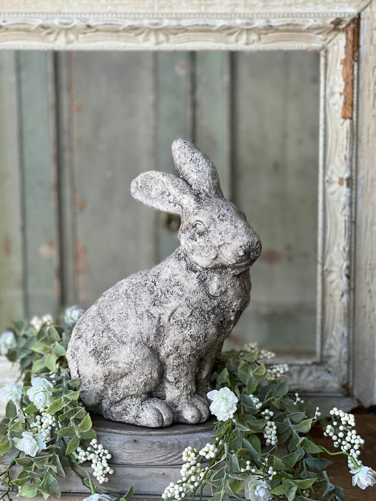 12" Sitting Rabbit