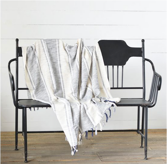 Fine Stripe Throw