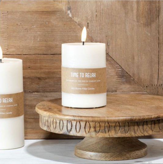 Flameless Pillar Candle