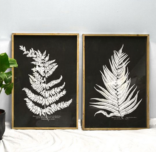 Jumbo Fern Wood Wall Art