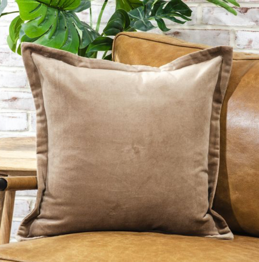 Mocha Velvet Pillow